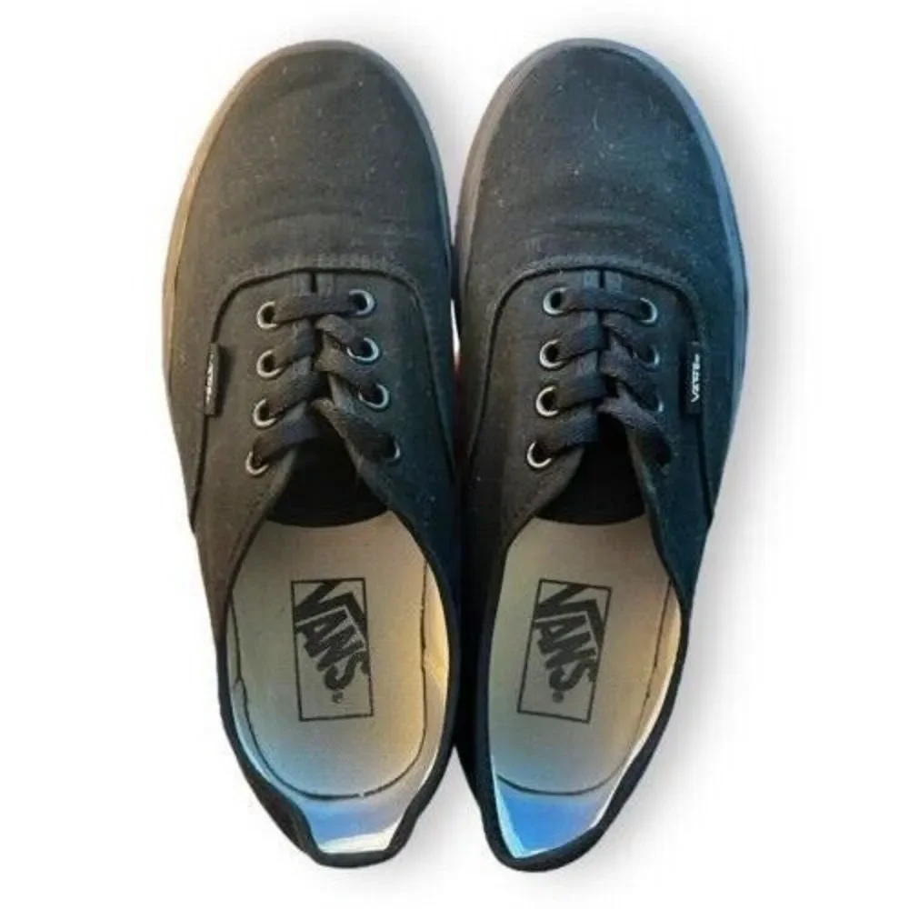 Vans (Black/Black) Skate Shoes M6/W7.5 Low Skateboard